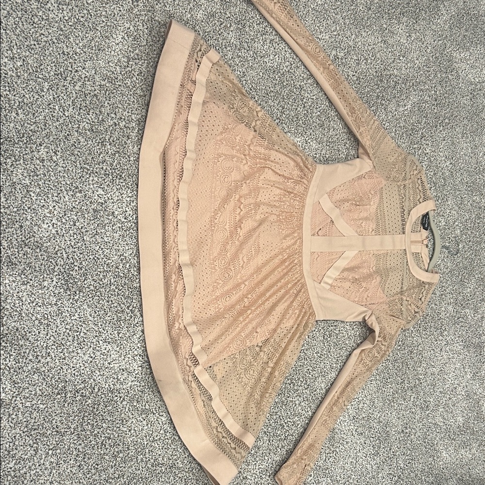 Bebe Jillian Lace Lift Dress